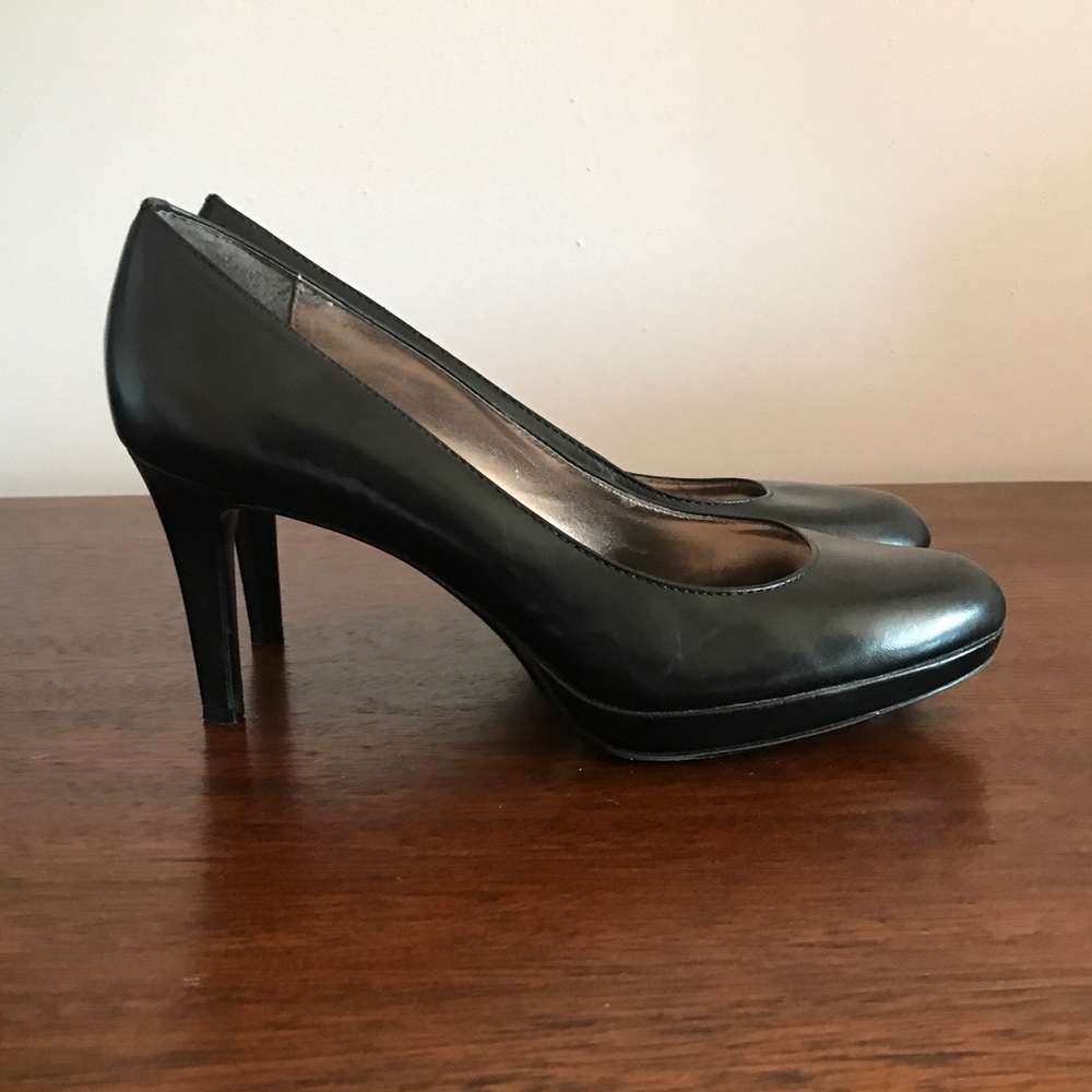Calvin Klein “Odette” Black Platform Pump
